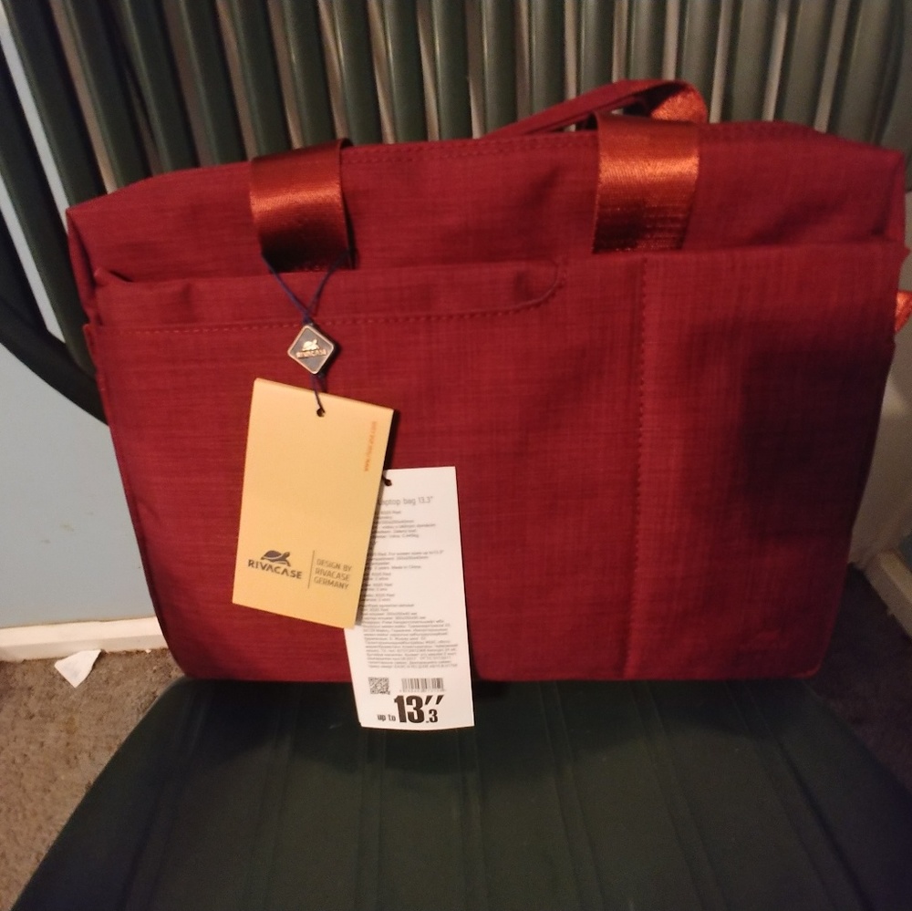 Rivacase Laptop Bag New With Multiple Compartments